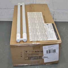 (18) GE T8 U-Shape LED Bulb LED13BDT8/U/850, G13 Medium Bi-Pin, 5000K, Type B