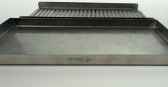 Krome Dispense Stainless Steel Countertop Drip Tray 14×6 in Removable Grate