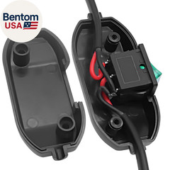 Inline Cord Switch 12V 24V/3A Toggle On/Off Rocker Button Switch with Prewire on