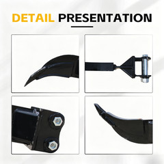 200mm Narrow Bucket Attachment For Mini Excavator Digger In Stock In USA