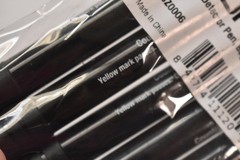 Huron HASZ0006 Money Marking Check Pens Black For Retail Lot of 10