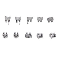 AZDENT Dental Ortho Brackets Braces Monoblock MIM Mini Roth MBT 022 /018 Metal