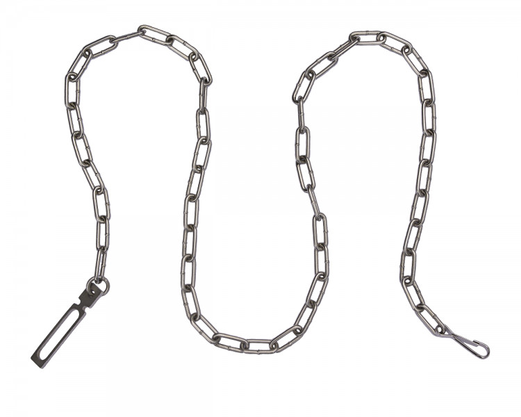 Peerless Handcuff Company Model PSC60 Nickel | Security Chain 60″ Waist & Belly