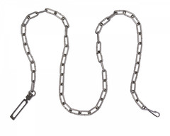 Peerless Handcuff Company Model PSC60 Nickel | Security Chain 60″ Waist & Belly