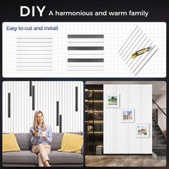 BSHEAD 8 Pack Large Soundproof Wall Panels, 15.7 x 15.7 x 0.47 in Sound Proof…