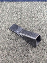 (QTY 2) Heavy-Duty Forged Steel Ripper Point/Scarifier Tooth 5-1/4″ L x 1-1/4″ W