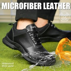 NON SLIP Chef Shoes Men Waterproof Work Sneakers Oil Resistant Kitchen Safety