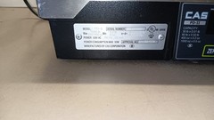 CAS PD-II Digital Scale 120V AC 60Hz 10W. 30-60 Pound Capacity. With Cords!