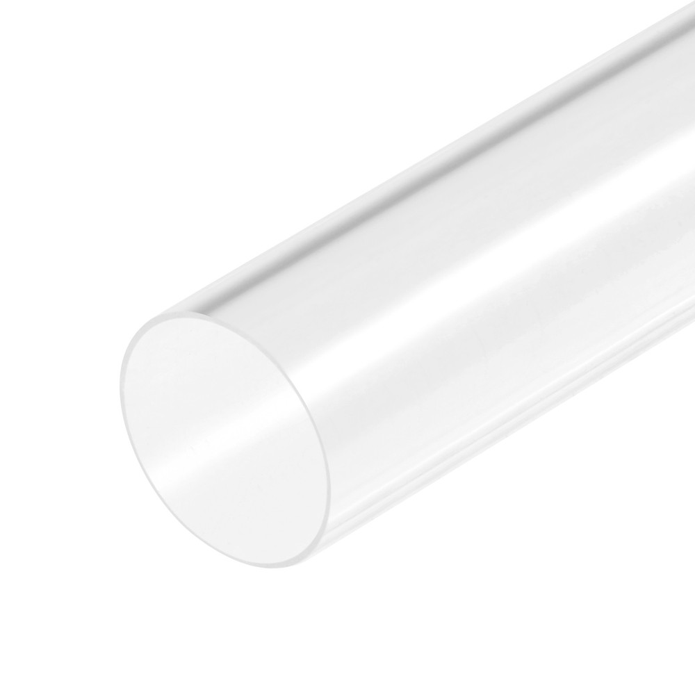 Acrylic Pipe Clear Round Tube 175mm ID 180mm OD 18″ for Lamps and Lanterns