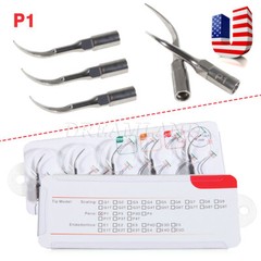 10 X Puntas de escalador ultrasónico dental P1 Fit EMS Cavitron pieza de mano
