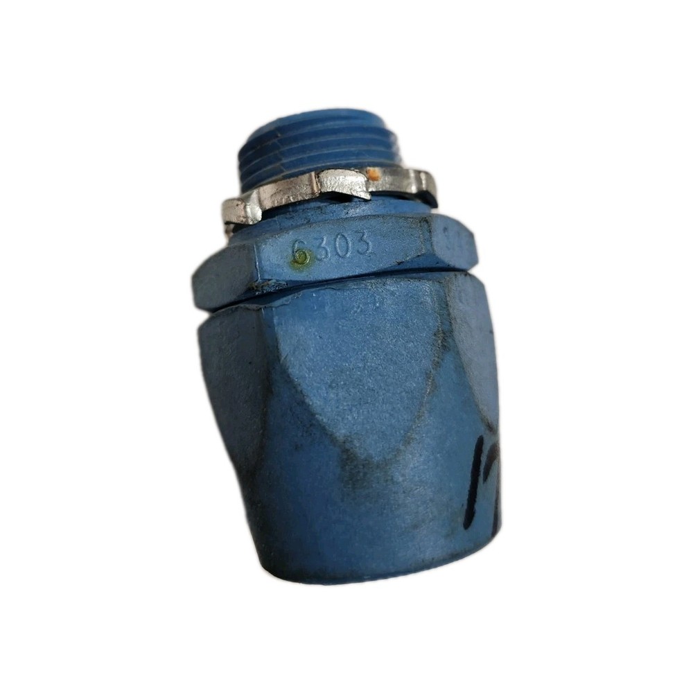 6303, Thomas&Betts, Cable Gland, Clamping 0.75 in, Thermoplastic, Blue (JSSTOCK)