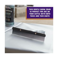 Weaver Leather Livestock Show Comb Black Fast Ship