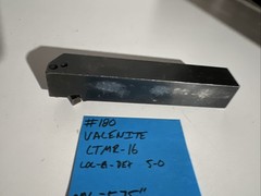 valenite LTMR-16 indexible carbide lathe toolholder 6”OAL 1”Shank Turning Thread