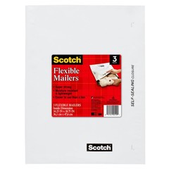 3 Pack 14.25×18.75 Inch Flexible Plastic Mailers Super Strong Moisture Resistant