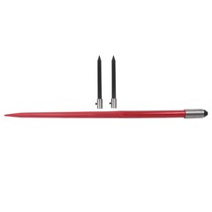 Hay Spear Attachment 49″ With 2 Stabilizer Spears 3000 Lbs Capacity Bale Forks