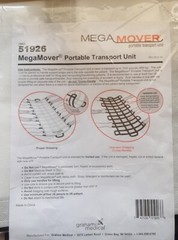 Mega Mover Portable Transport Unit 51926 Patient Lift Sling 1000LBS – NEW
