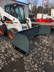 7′ Bobcat Skid Steer Snow Pusher Box Commercial 30″ Tall Plow CAT Case Protech