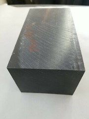 BLACK UHMW RECTANGLE BAR Machinable Plastic Flat Stock 3-3/8x4x7-1/4″