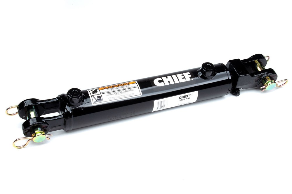 Chief WC Welded Hydraulic Cylinder: 2.5 Bore x 12 Stroke – 1.25 Rod