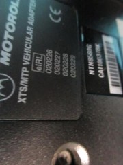 MOTOROLA XTS/MTP VEHICULAR ADAPTER NTN8560 N2001A XTVA OPEN FACE MINI U + MOUNT