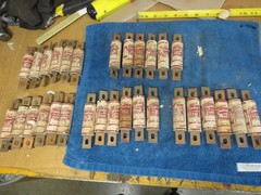 (6) Limitron JKS-100 100A 600VAC Class J Fuse Fast Acting Current Limiting Type