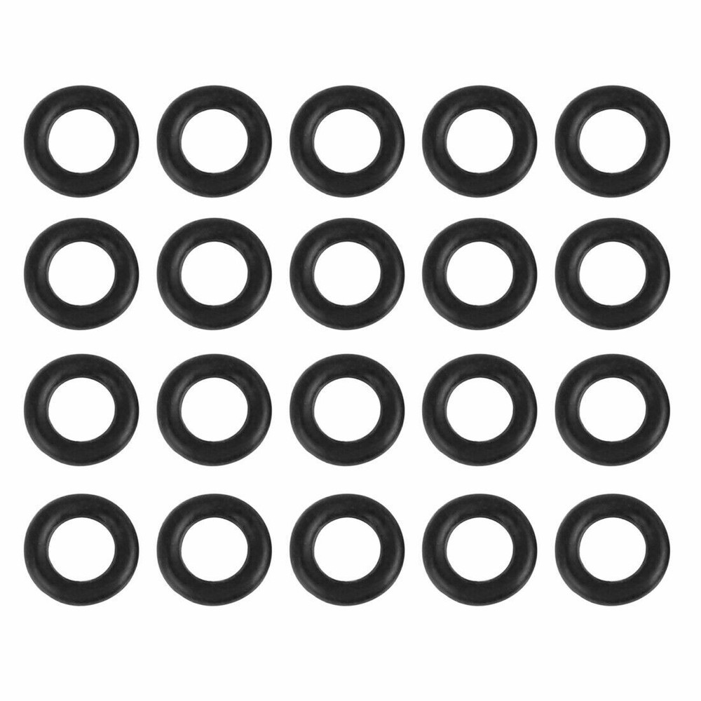 100pcs 7×1.5mm Nitrile Rubber O-rings Heat Resistant Sealing Ring Gaskets✦KD