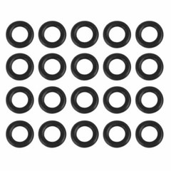 100pcs 7×1.5mm Nitrile Rubber O-rings Heat Resistant Sealing Ring Gaskets✦KD
