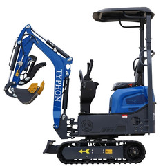 FREE SHIP Mini Excavator 1 Ton Digger 13.5hp Gas Tracked Crawler B&S EPA Engine