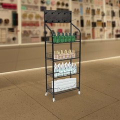 4 Tier Retail Snack Candy Display Rack Stand Basket Holder Display Organizer