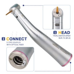YABANGBANG Dental 1:5 Increasing Contra Angle Handpiece Fit KaV Electric Motor