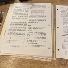 Vintage Massey Ferguson MF 300 Combine Service Manual 19966/1967