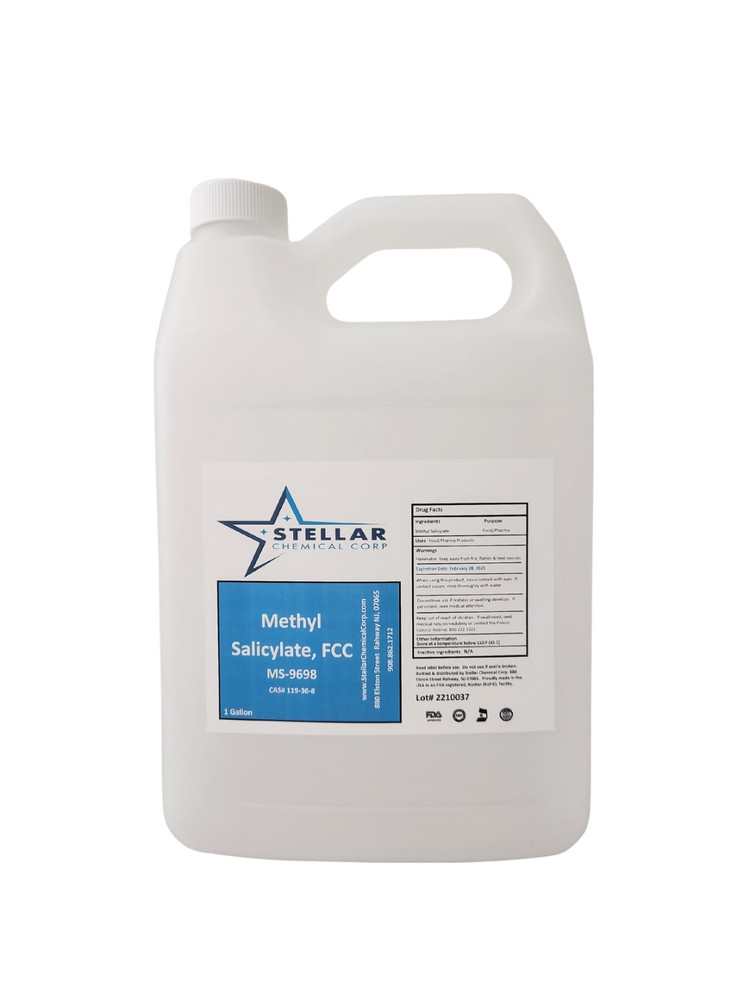 Methyl Salicylate, USP Food Grade (Wintergreen Oil) 4 Gallons