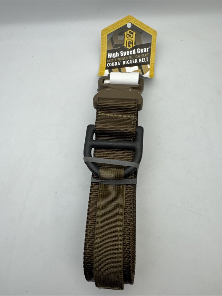 High Speed Gear HSGI COBRA 1.75” Rigger Belt Coyote Brown Medium