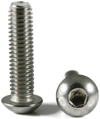 Button Head Socket Cap Screw Stainless Steel Screws 4-40 x 1/8 – 1-1/2 QTY 250