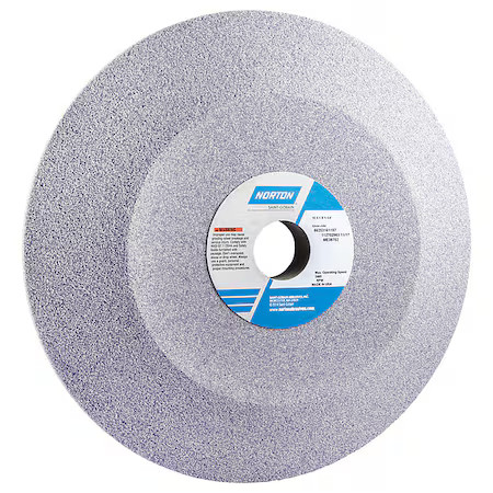 Norton Abrasives 66253161197 Dish Grinding Wheel, 10X1x1-1/4 In, Ao, 54G