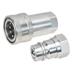 2 Sets 1/2″ Ag Hydraulic Quick Connect Couplers Couplings, Ball Pioneer Style
