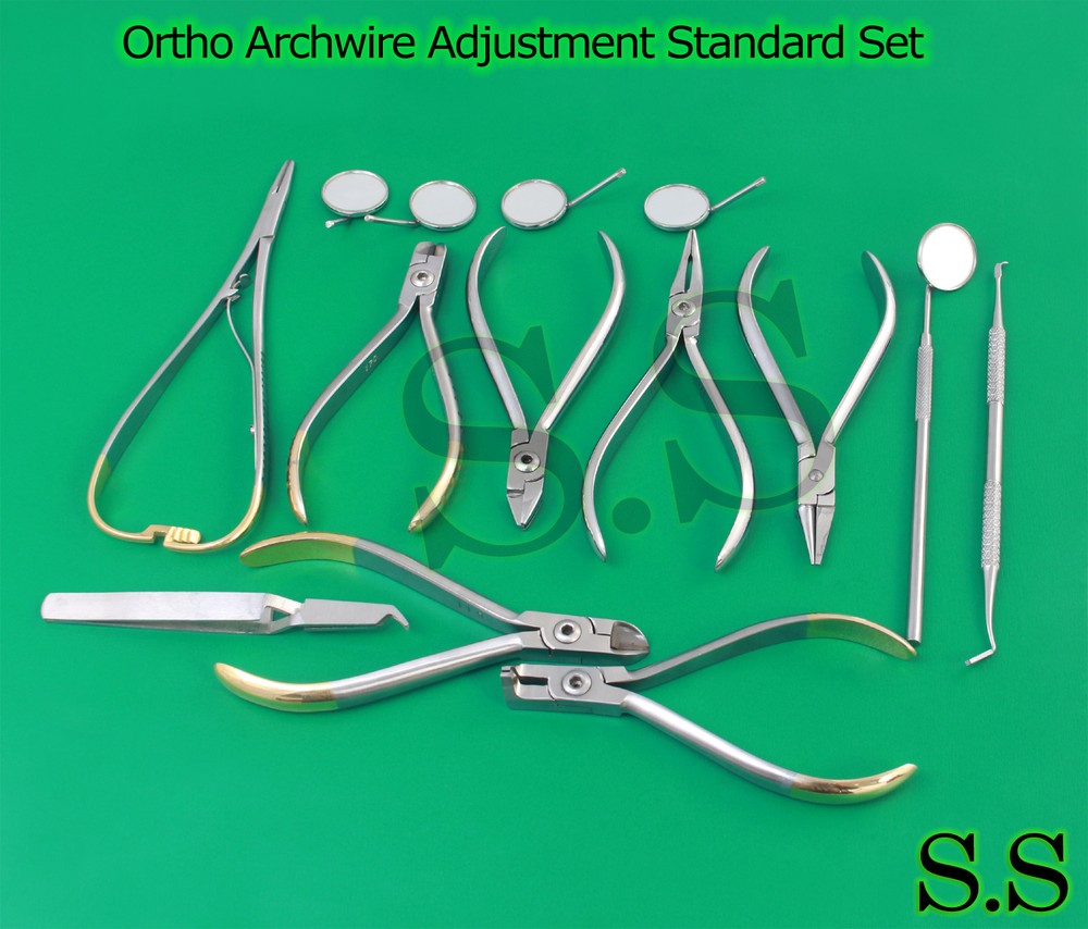 Ortho Archwire Adjustment Standard Set Up Orthodontic Dentist Dental Inst DN-542