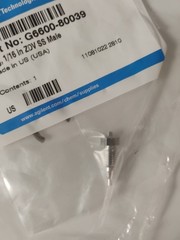 Agilent G6600-80039 Plug 1/16 In ZDV SS Male
