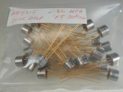 Amperex Philips 2N4315 NPN Silicon Transistors Lot of 5 NOS LOT OF 5