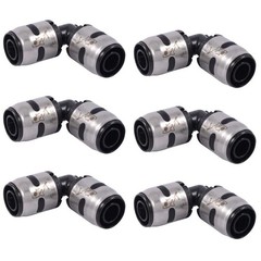 SharkBite 1/2 in. Push-to-Connect EVOPEX Plastic 90-Degree Elbow Fitting 6-Pack