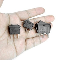 KCD1 ON OFF ON 3 Position Pin Toggle Rocker Switch 6Pcs AC 6A 250V 10A 125V Car