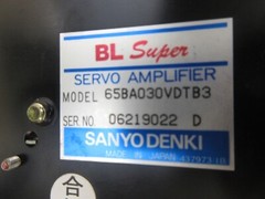 *SPECIAL SANYO DENKI BL SUPER SERVO 65BA030VDTB3 06219022 D 65 BM 006D EACH1