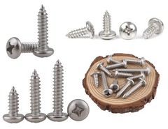 600pcs M2, M2.2, M2.6, M3 Pan Head Self-Tapping Sheet Metal Screw Assortment …