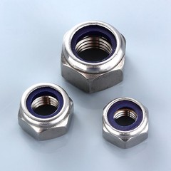 Fine Pitch Nyloc Nuts A2 Stainless Steel Fine Thread Nylon Lock Nuts M8 – M20