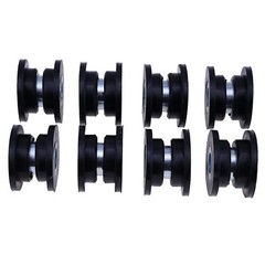 8PK Shock Bushing Kit for Arctic Cat Front & Rear Lower 700 650 500 454 4X4 2X4