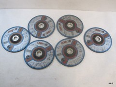 6 Pack CGW 35640 Depressed Center Grinding Wheels 7″ x 1/4″ x 7/8″