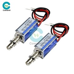 1-10PCS DC 6V 300mA 5N/10mm JF-0530B Pull Push Type DC Solenoid ElectroMagnet