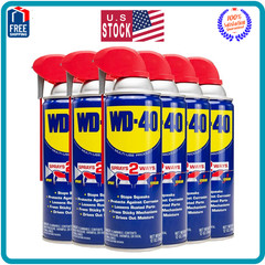 WD40 MultiUse Product with Smart Straw Sprays 2 Ways, 12 OZ [6Pack]