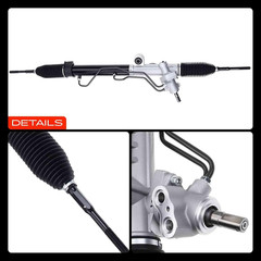 2006-2008 Hummer H3 Hydraulic Power Steering Rack Pinion 3.5L 3.7L 5.3L