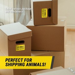 Officesmartlabels Live Animal Labels 5 X 3 – 300 Labels Animal Care